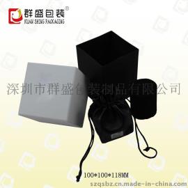 深圳包装厂家专业订制DG高端手表盒子 黑色套装系列手表包装盒
