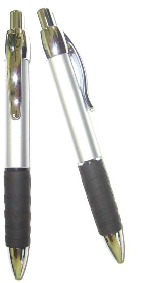 弧度夹胎纹胶套原子笔（AE-K320-BP-A1-2）