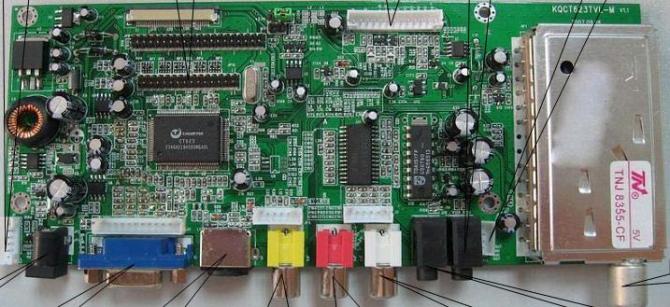 液晶电视驱动板 （KQCT623TVL）