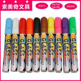 促销新品电子灯箱LED双头荧光笔 水性粉笔 多功能广告液体粉笔