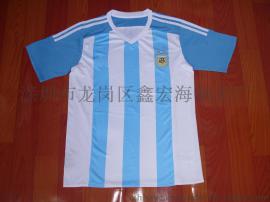 【顶级泰版】阿根廷国家队2015-16美洲杯主场球衣足球服定制球衫
