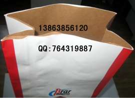 烟台厂家定做加工食品级纸袋25公斤装 牛皮纸复合袋