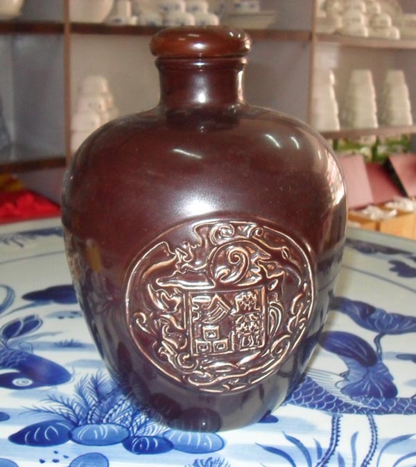 景德镇陶瓷工艺酒瓶