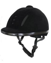 绒面马术头盔(H18F)