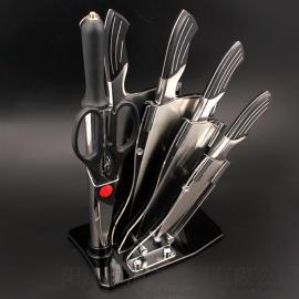 好太太2026 3Cr13新款 银刃之美 批发 厂家直销 不锈钢厨具七件套 刀具 厨用刀