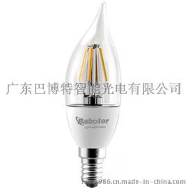 广东巴博特2.5W LED灯丝玻璃蜡烛灯 诚招代理商