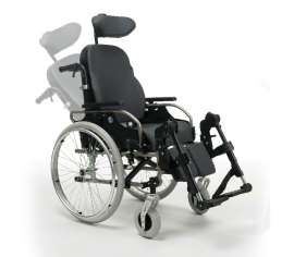 卫美恒高端轮椅，靠背可调节带头枕搁脚可放平V300 30°可定制轮椅
