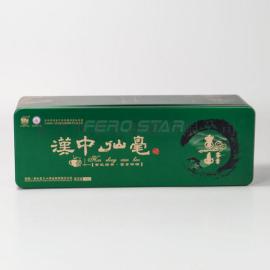 陕西茶叶铁罐，汉中仙毫铁盒