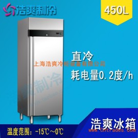 FIRSCOOL厂家直销 厨房立式不锈钢两门冷冻柜