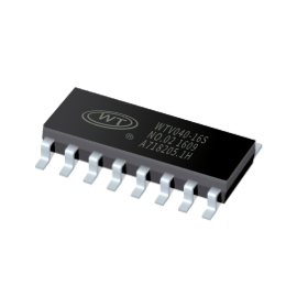 唯创正品WTV040-16S扫地机对讲机语音芯片ic可编程高音质SOP芯片