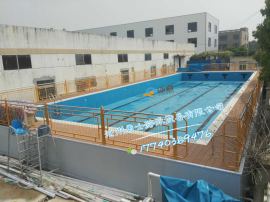 厂家直销 整体游泳池 钢结构游泳池 拆装式游泳池 室内拆装游泳池