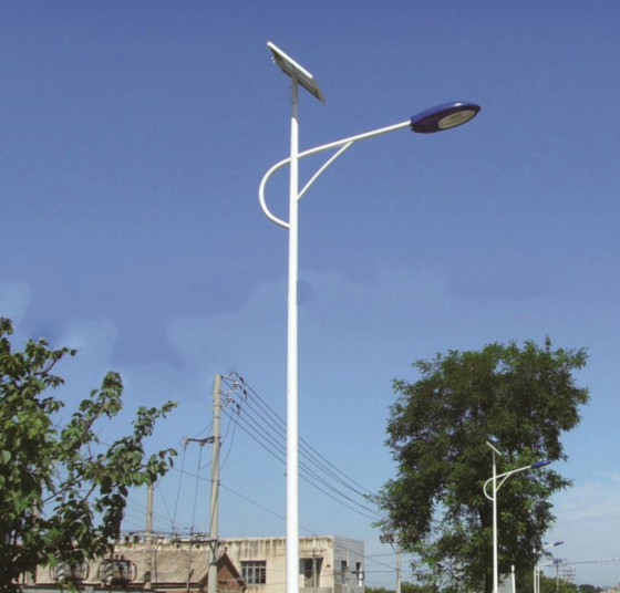 工厂直销 农村太阳能路灯 led灯6米30w 公园乡村道路照明灯具