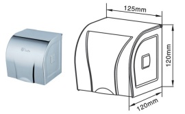 不锈钢手纸箱 防水小卷卫生卷纸盒 信达品牌厕所用纸架 全国包邮