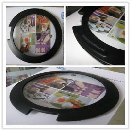 日韩款式硅胶玻璃弧形锅盖