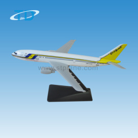 供应苏丹航空A300-600仿真18cm塑料飞机模型 静态航模摆饰