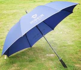 专业生产房地产定制防风雨伞纤维别墅高档高尔夫伞广告伞