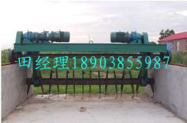 海南屯昌县有机肥专用槽式发酵翻堆机效果好