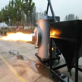 小型化工厂改造生物质颗粒燃烧机