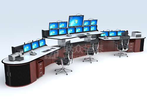 联众恒泰 AOC-Z系列 指挥调度中心 控制台操作台定制设计 产品面向全国销售